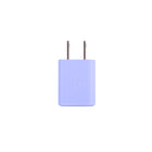LOGiiX Vibrance Power Cube 30W USB-C Wall Charger - Lavender-Compact & colourful Vibrance Power Cube Mini charges smartphones up to 3x faster
