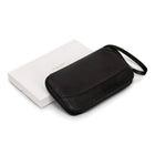 Champs Onyx Leather Multi Passport Case - Black-4 document sleeves