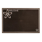Floor Choice Dassi Welcome Mat - 22" L x 14" W - Brown-Elegant brown design with a stylish pattern for entryways