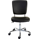 Staples – Fauteuil de bureau sans accoudoirs Nadler en Luxura, noir-Dossier et siège en Luxura (matière entièrement synthétique en Polyuréthane-PU)
