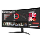 LG 34" UltraWide QHD Curved monitor - 34WR50QKB-Get a pro-level experience with the closest thing to real-time gaming