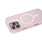 TUFF8 iPhone 16 Pro Glide Guard Rugged Back Case - Pink-Screen & Camera Protection: Designed with a raised lip for the lens and bezel of the screen to protect your camera, flash, and screen against scratches when placed face down