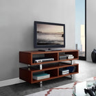 Modway Amble 47" TV Stand - Walnut-Durable Fiberboard Construction