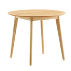 Modway Vision 35" Round Dining Table - Oak-Round Modern Table