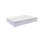 Eddie's Garment Box - 19X - 19" L x 12" W x 3" H - White - 50 Pack-White