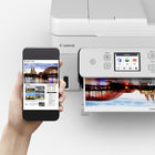 Canon - Imprimante sans fil tout-en-un PIXMA MegaTank G4280 – Blanche-Connectivité Sans Fil - Configuration Wi-Fi facile en quelques minutes. Connectez-vous au Wi-FiMD sans avoir besoin d’un ordinateur