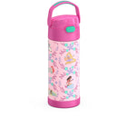 Thermos - Bouteille d'eau isotherme FUNtainer en acier inoxydable - 410 ml - Princesse-Construction en acier inoxydable