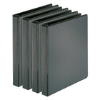 Cardinal 2" Performer D-Ring Binder, Black, 4 Pack-2" rings
