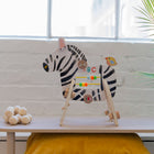 Manhattan Toy - Zèbre safari en bois, jouet d'activité-8