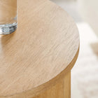 Modway - Silas Manche Table d’appoint en bois - Naturel-Base en forme de X