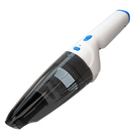 Panni 8V Cordless Hand Vacuum with Crevice Tool, Dusting Attachment and Wide Dusting Brush - White-Portable and Cordless. Clean anywhere, anytime, perfect for quick cleanups!