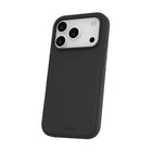 TUFF8 GlideAir Mag Rugged Case for iPhone 17 Pro - Black-Soft-touch Exterior: Features a silky-smooth finish that feels gentle in your hand while offering a secure grip