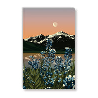 Denik Classic Layflat Notebook - Lupines-Layflat Journal Notebook
