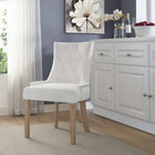 Modway Pose Performance Velvet Dining Chair - Ivory-Performance Velvet Upholstery