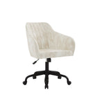 Brassex Micah Office Chair - Beige-Butterfly mechanism