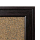 Quartet Cork Bulletin Board, Espresso Frame, 36" x 24"-60-Day Limited Warranty