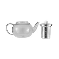 Maxwell & Williams - Théière Blend avec infuseur en acier inoxydable - 800 mL-Fabriqué en acier inoxydable de haute qualité et en verre borosilicaté