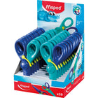 Maped KidiCut 4.75" Spring-Assisted Plastic Safety Scissors - 20 Pack-Maped KidiCut Spring-Assisted Scissors are a great way for young children to learn to cut!