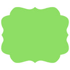 JAM Paper - Rouleaux d'étiquettes standard - en forme de cadre vintage - 2 1/2 x 3 - vert fluo - 125 étiquettes/rouleau-Taille : en forme de cadre vintage (2 1/2 x 3 pouces) | Les étiquettes imprimables sont faciles à créer et à personnaliser.