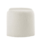 Modway Nebula Boucle Upholstered Ottoman - Ivory-Ottoman Capacity: 275 lbs.