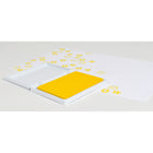 Ready 2 Learn Jumbo Washable Stamp Pad - Yellow - 6.2" L x 4.1" W - 2 Pack-Raised ink pad design: The raised pad means there are no hard edges around the ink. Children can press down without hitting an edge, which provides more area for stamping!