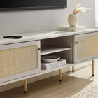 Modway Cambria 60" TV Stand - White-Particleboard Construction