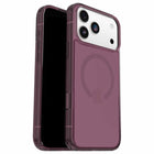 OtterBox Symmetry Clear Compatible with MagSafe Case with Camera Control for iPhone 17 Pro Max - Rhapsody Purple-Tactile buttons feel just like your phone’s
