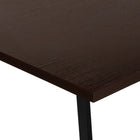 Monarch Specialties 7590 48" Computer Desk - Espresso Top/Black Metal Corner-10