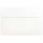 JAM Paper A9 Foil Lined Invitation Envelopes - 5.75" x 8.75" - White with Silver Foil - 25 Pack -Size: A9 (5.75 x 8.75 inches), Great way to make your occasions even more special