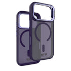 Blu Element Chromatic Kick Compatible with MagSafe Case for iPhone 17 Pro - Deep Violet-Extra camera protection with fold-out Kickstand for landscape viewing