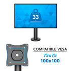 Mount-It ! - MI-3796 Support de moniteur POS réglable en hauteur-Garantie : Garantie limitée à vie des fabricants