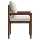 Modway Remington Wood Dining Armchair - Salt-Non-Marking Floor Glides