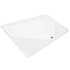 JAM Paper - Portefeuille en plastique avec fermeture à pression - grand - 11 x 17 x 3/4 - Transparent-Quantité : Vendu à l'unité