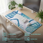 ONEofZERO Large Premium Desk Pad - Anti Slip Rubber Bottom - Lush Indigo-30 Days Limited Manufacturer Warranty