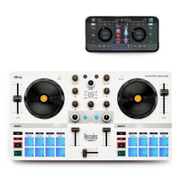 Hercules DJControl Mix Ultra Mobile DJ Controller for Smartphones-Smartphone & tablet compatible: works seamlessly with both Android and iOS devices. includes the free DJay app