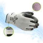 Atlas Everyday Winter Natural Rubber Latex Rough Grip Glove - Cotton/Poly Acrylic Liner - Grey/White - Small - 2 Pack-Rough Grip