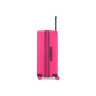 Reebok Achievement Collection Hardside 2-Piece Set - Fuchsia-Branded reinforced side handle (on large luggage)