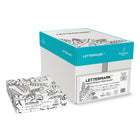 Lettermark Vellum Bristol Cover - 8.5" x 11" - Grey - 250 Sheets/Pack-Letter: 8-1/2" x 11"