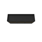 Manhattan Comfort Bradley 53.54" Mid-Century Modern Buffet Stand - Black-14.53" L x 53.54" W x 38.58" H