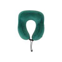 Bugatti Travel Ergonomic Neck Pillow - Dark Green-The 280g memory foam in our neck pillow is precisely contoured to fit the natural curve of your neck, promoting proper alignment and reducing any strain or discomfort. 