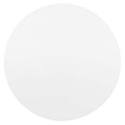 Modway Amuse 40" Dining Table - White-Non-Marking Foot Glides