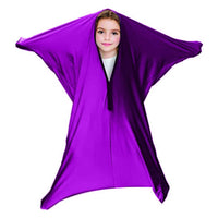 Bintiva Sensory Sock - Purple - Large - Ages 8-11-The sensory sock is a great tool that can help children with sensory processing disorders get the input they crave. The body sock provides an even hug that can calm children while organizing their sensory systems