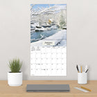 DateWorks - 2026 Calendrier Mural 16 Mois - 12 po x 12 po - Saisons - Anglais -Comprend des pages mensuelles de janvier à décembre 2026, ainsi que les 4 derniers mois de 2025