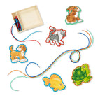 Melissa & Doug - Animaux de compagnie en dentelle et en trace -De charmants animaux encouragent la pratique du laçage