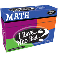 Ressources créées par l'enseignant J'ai, qui a un jeu de mathématiques, 4e et 5e année -Toute la classe peut s'amuser tout en pratiquant les compétences en mathématiques