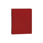 Blueline Notepro Notebook, 9-1/4" x 7-1/4", Red, 192 Pages-The durability of a hardcover plus the flexibility of a wirebound book