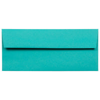 JAM Paper #10 Business Envelopes, 4 1/8 x 9.5, Brite Hue Sea Blue Recycled, 500 Pack (15858H)-Product Type: Brite Hue Recycled Envelope