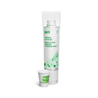 Gobelets compostables en carton pour boisson chaude de Perk – 12 oz – Blanc et vert – Paquet de 50-Offerts en blanc avec des touches de vert et faits de carton