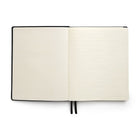 TRU RED Large Flexible Cover Ruled Journal - Black-128 sheets/256 pages of narrow-ruled paper provide plenty of space for notes