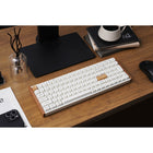 Keychron - K4 HE Interrupteur interchangeable RGB rétroéclairé châssis en aluminium - Interrupteur Nebula - Blanc (Édition Spéciale)-Disposition à 96 % qui combine le confort d’un clavier pleine taille avec un design compact, optimisant l’efficacité tout en économisant de l’espace